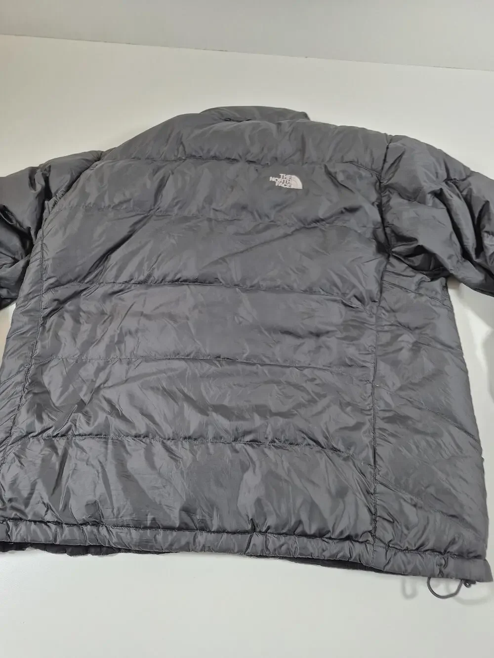 The North Face Jacket Mens XL Black 550 Down Puffer Full Zip Insulated Outdoor